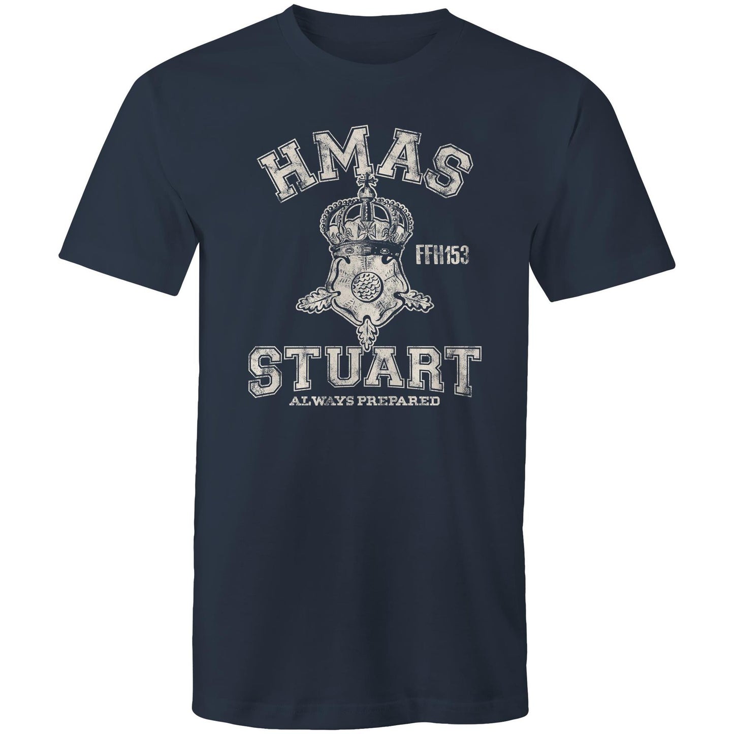 HMAS Stuart (III) FFH153 Men's T-shirt (style Alpha, white)