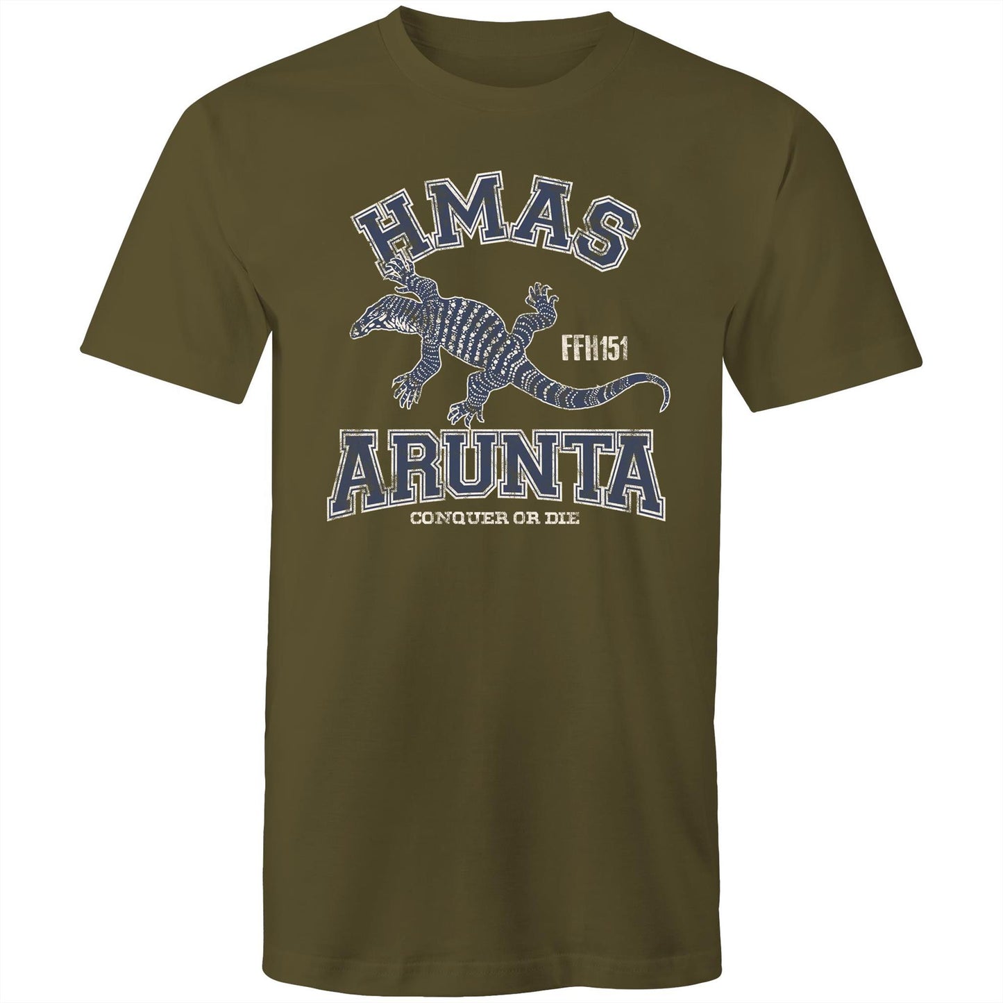 HMAS Arunta (II) FFH151 Men's T-shirt (style Alpha, blue)
