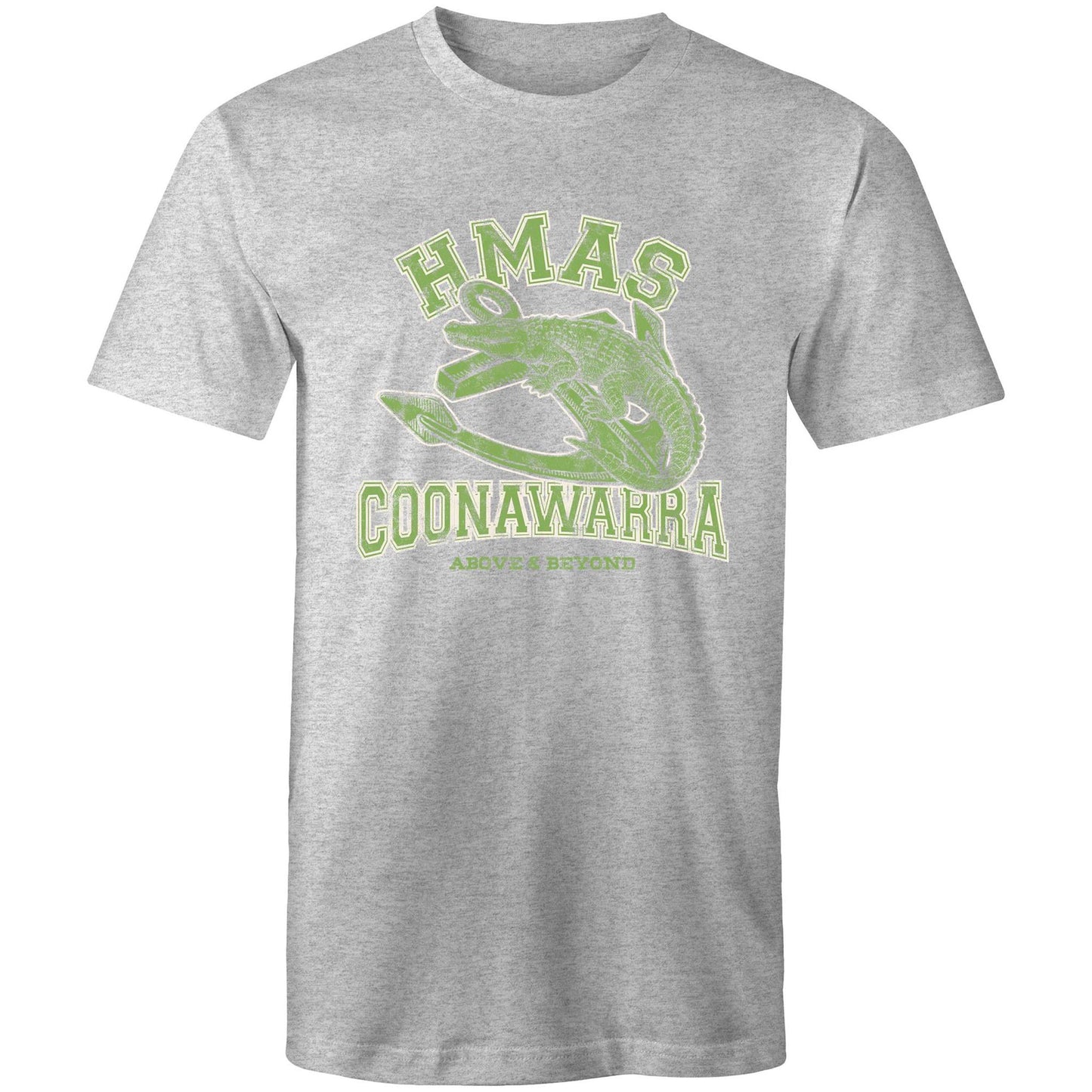 HMAS Coonawarra Men's T-shirt (style Alpha, colour)