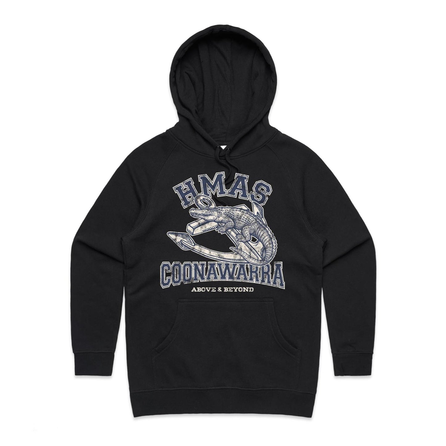 HMAS Coonawarra Women's Hoodie (style Alpha)