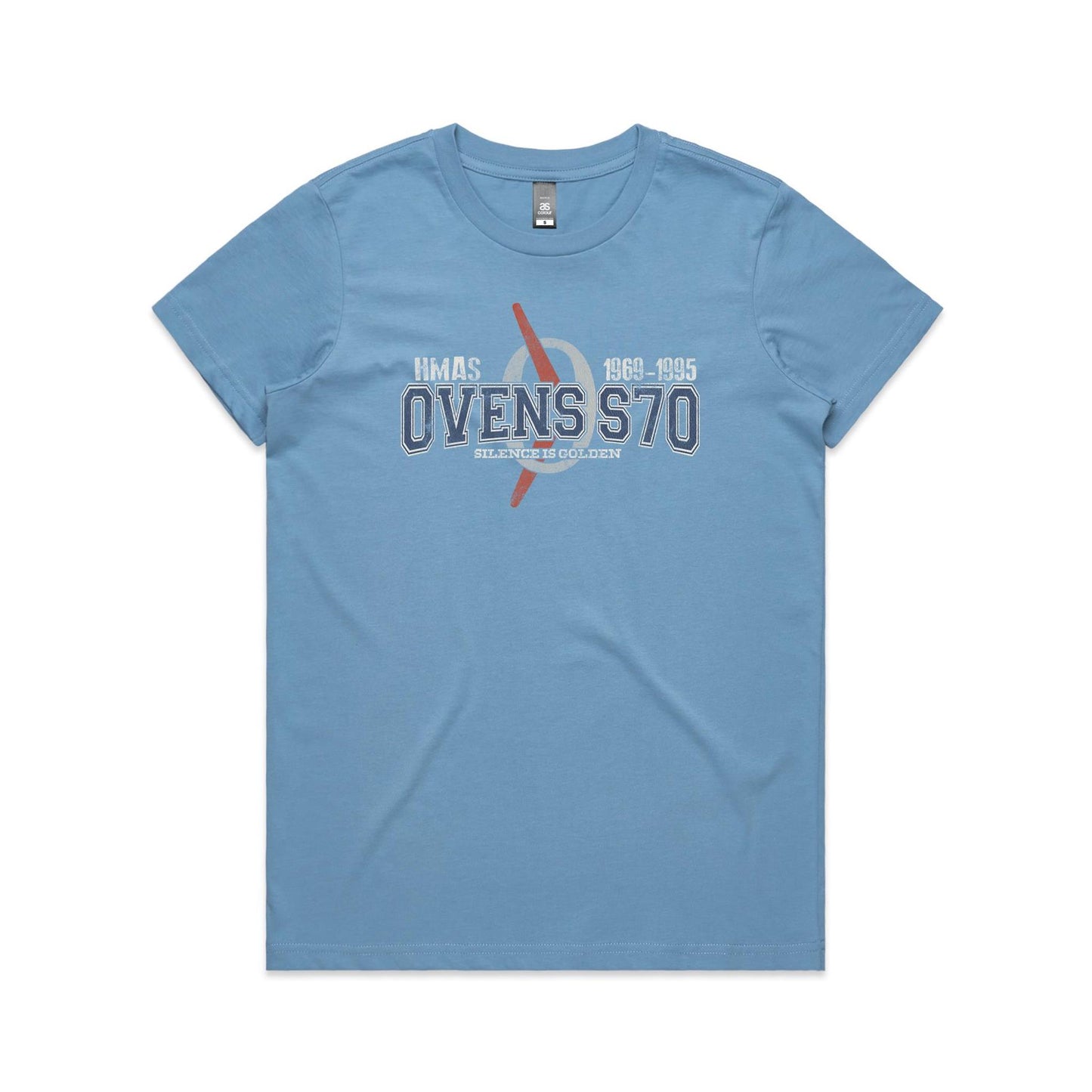 HMAS Ovens S70 Women's T-shirt (style Oscar Bravo)