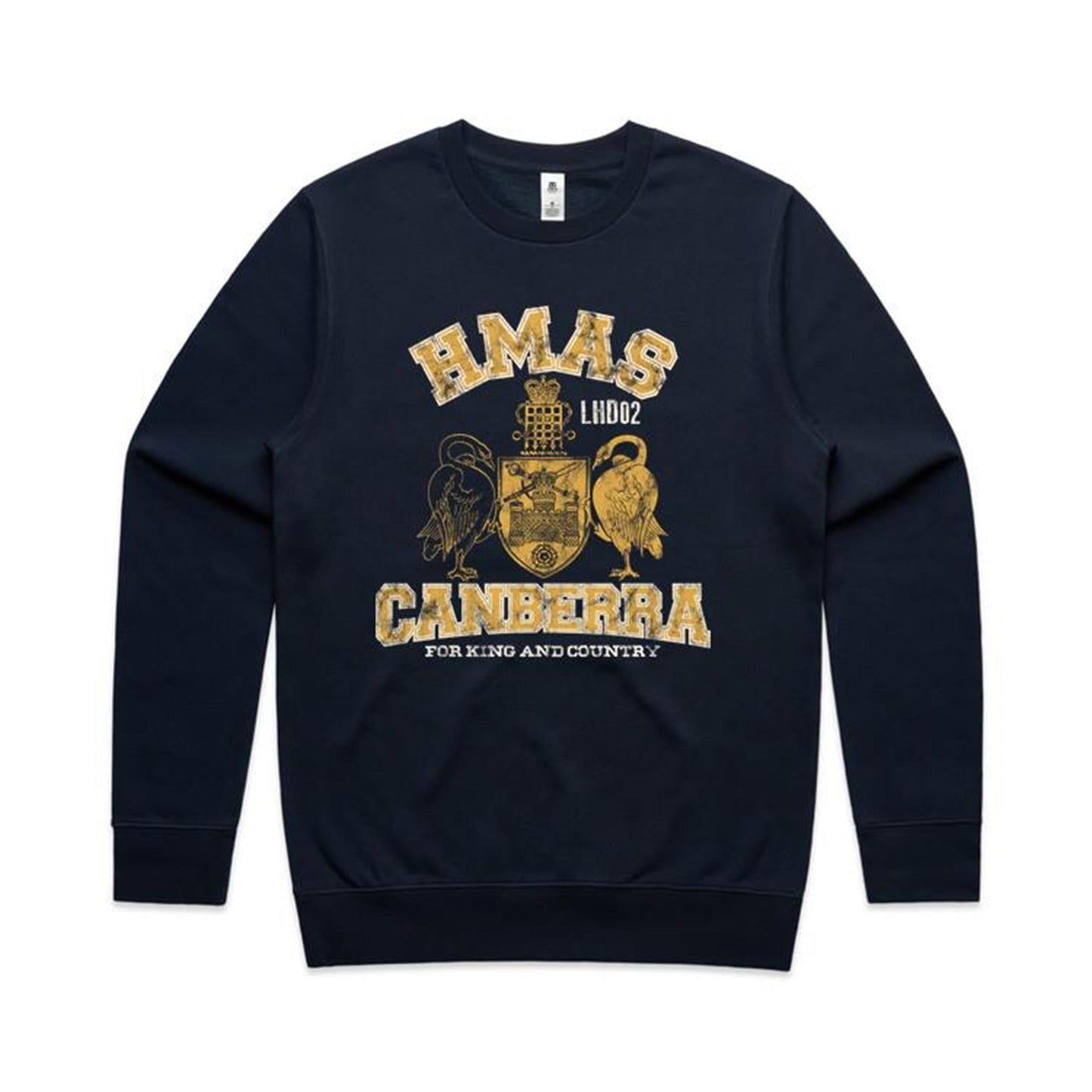 HMAS Canberra (III) L02 Men's Jumper (style Alpha)