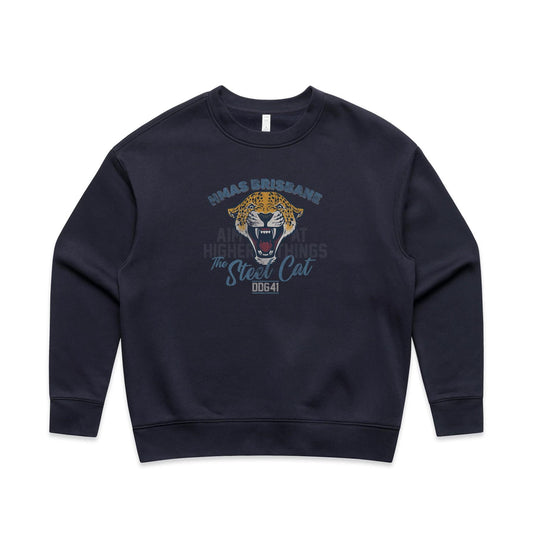HMAS Brisbane (III) DDG41 Women's Jumper (Mascot style 1)