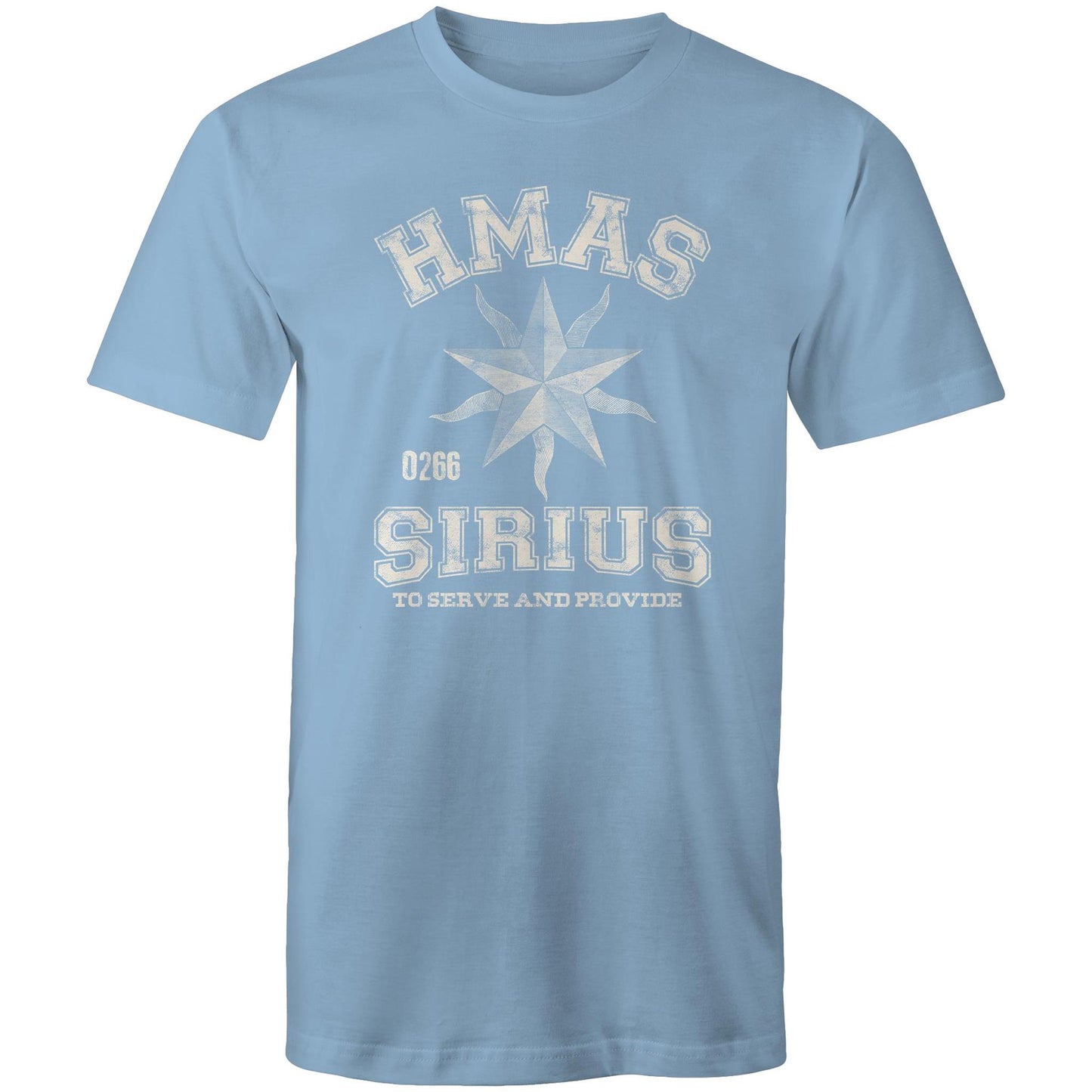 HMAS Sirius O266 Men's T-shirt white (style Alpha)