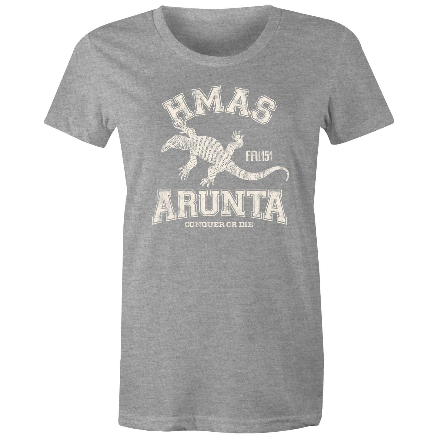 HMAS Arunta (II) FFH151 Women's T-shirt (style Alpha, white)