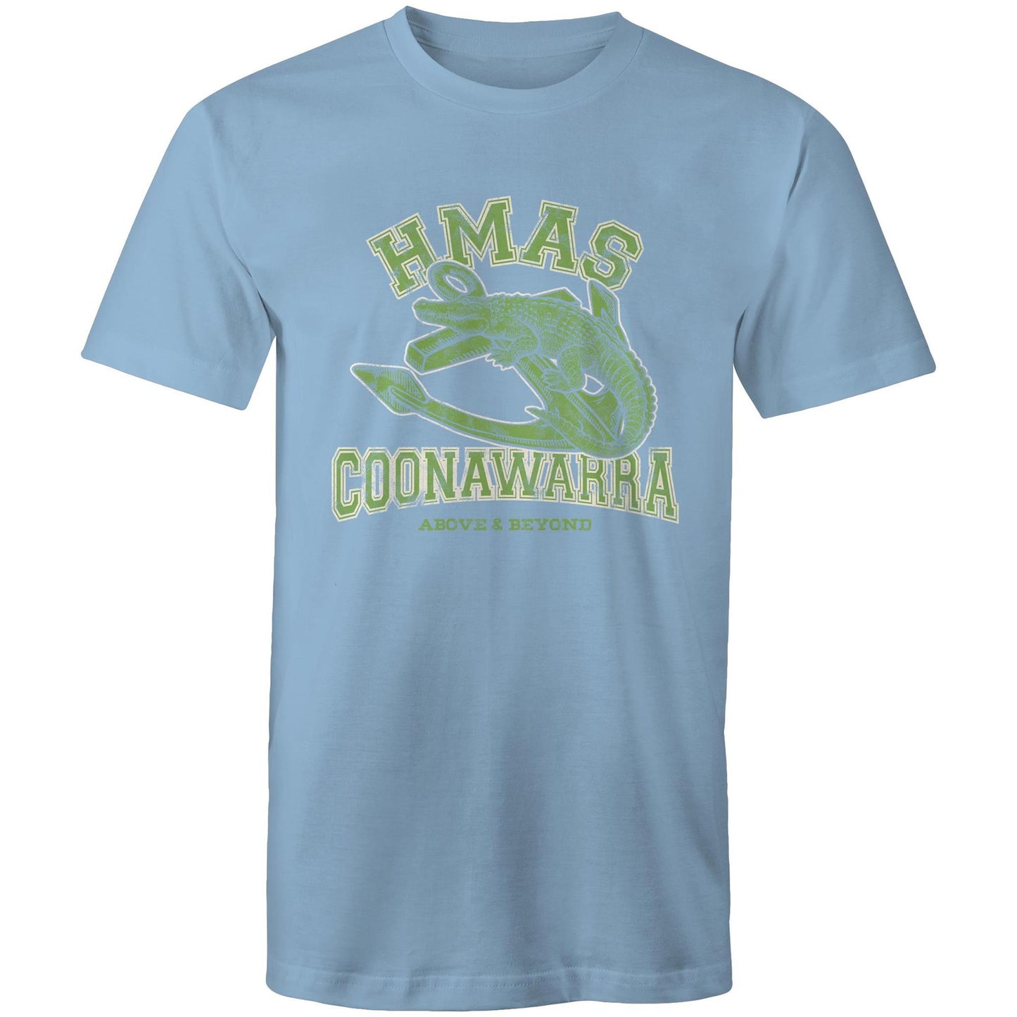HMAS Coonawarra Men's T-shirt (style Alpha, colour)