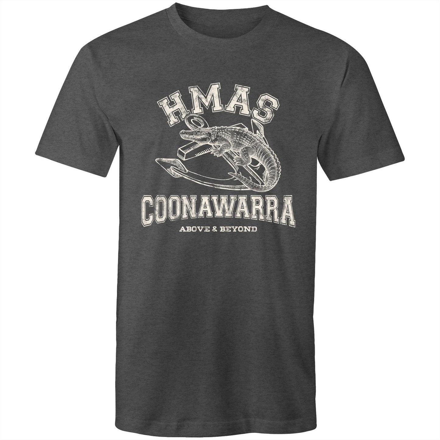 HMAS Coonawarra Men's T-shirt (style Alpha, white)