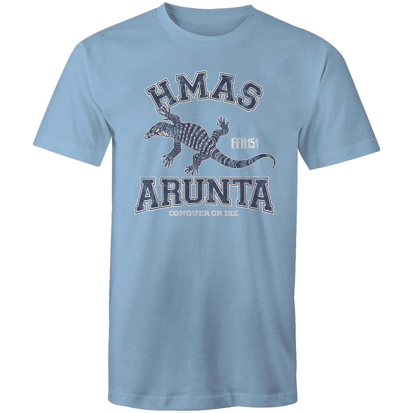 HMAS Arunta (II) FFH151 Men's T-shirt (style Alpha, blue)
