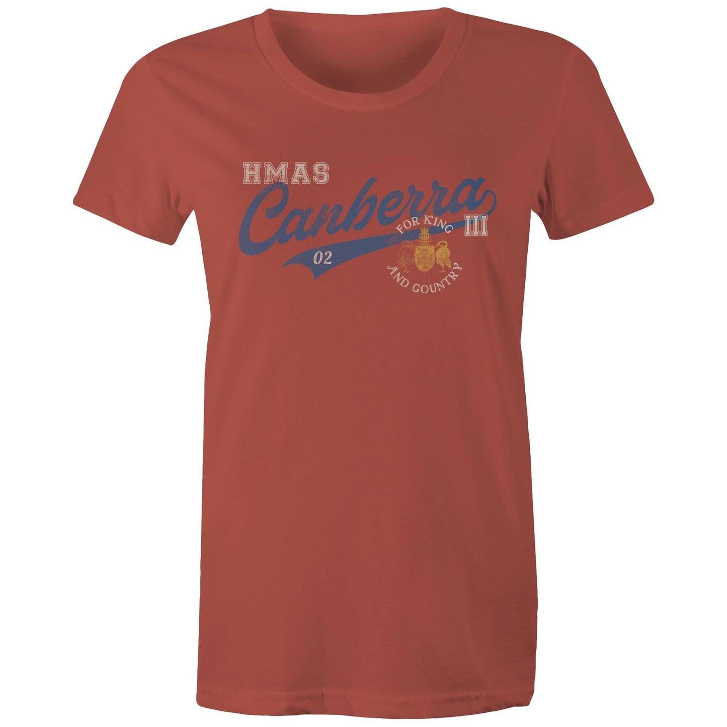 HMAS Canberra (III) L02 Women's T-shirt (style Bravo)