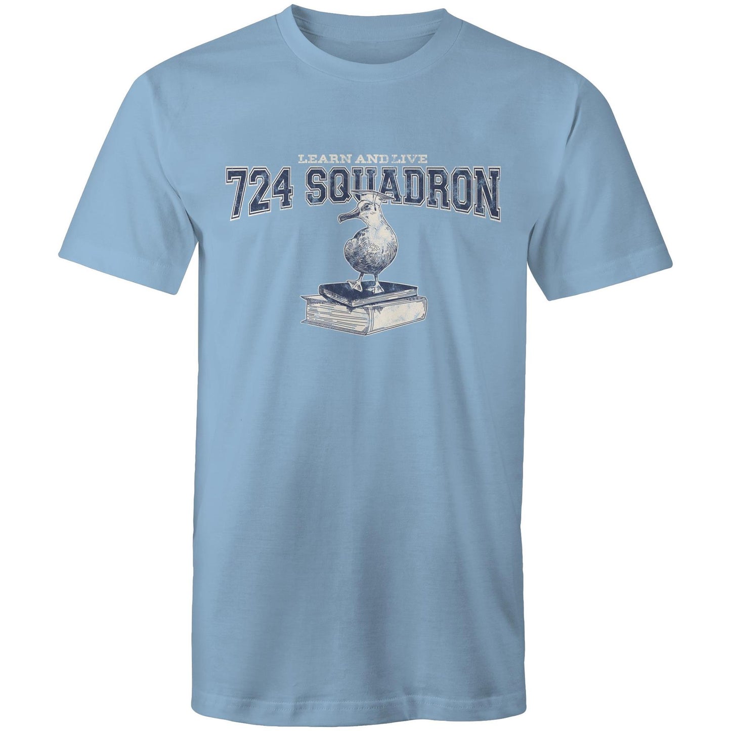 724 Squadron Men's T-shirt (style Alpha, blue)