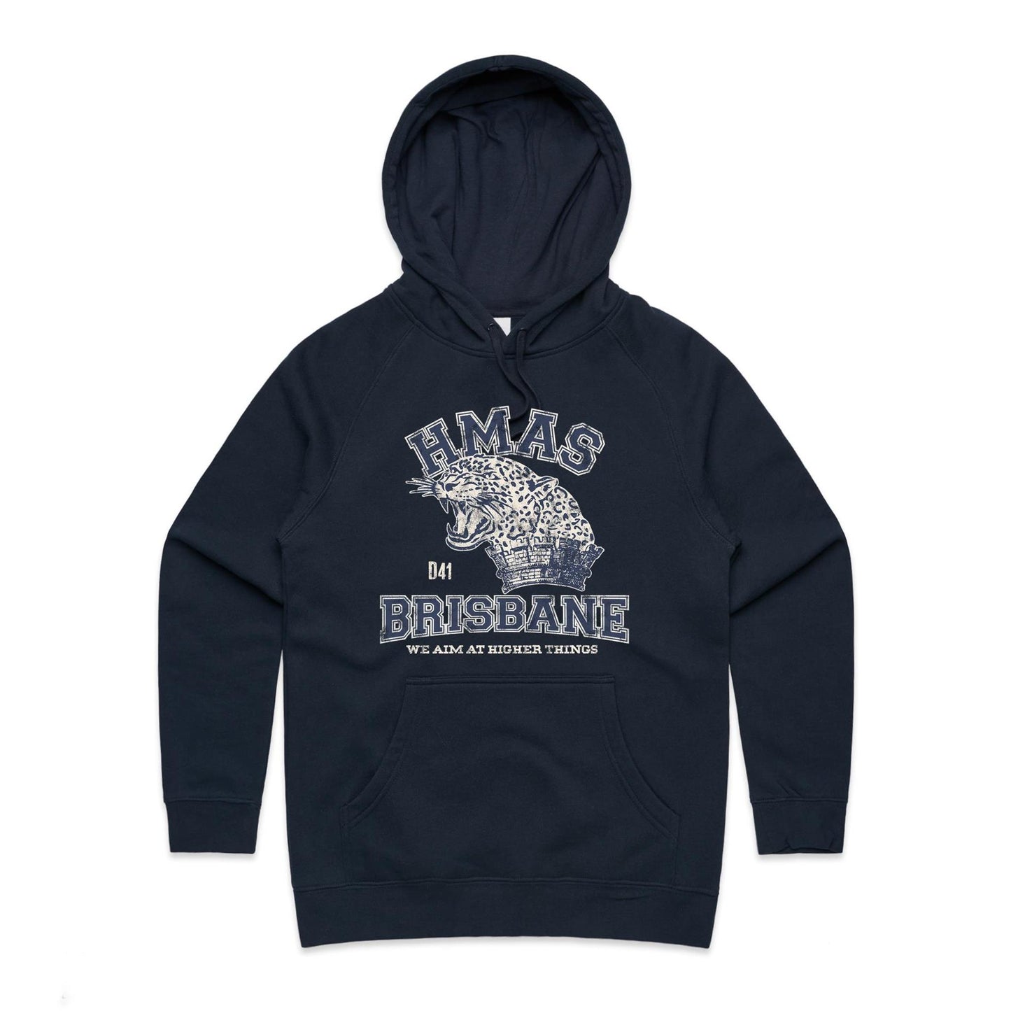 HMAS Brisbane (II) D41 Women's Hoodie (style Alpha)