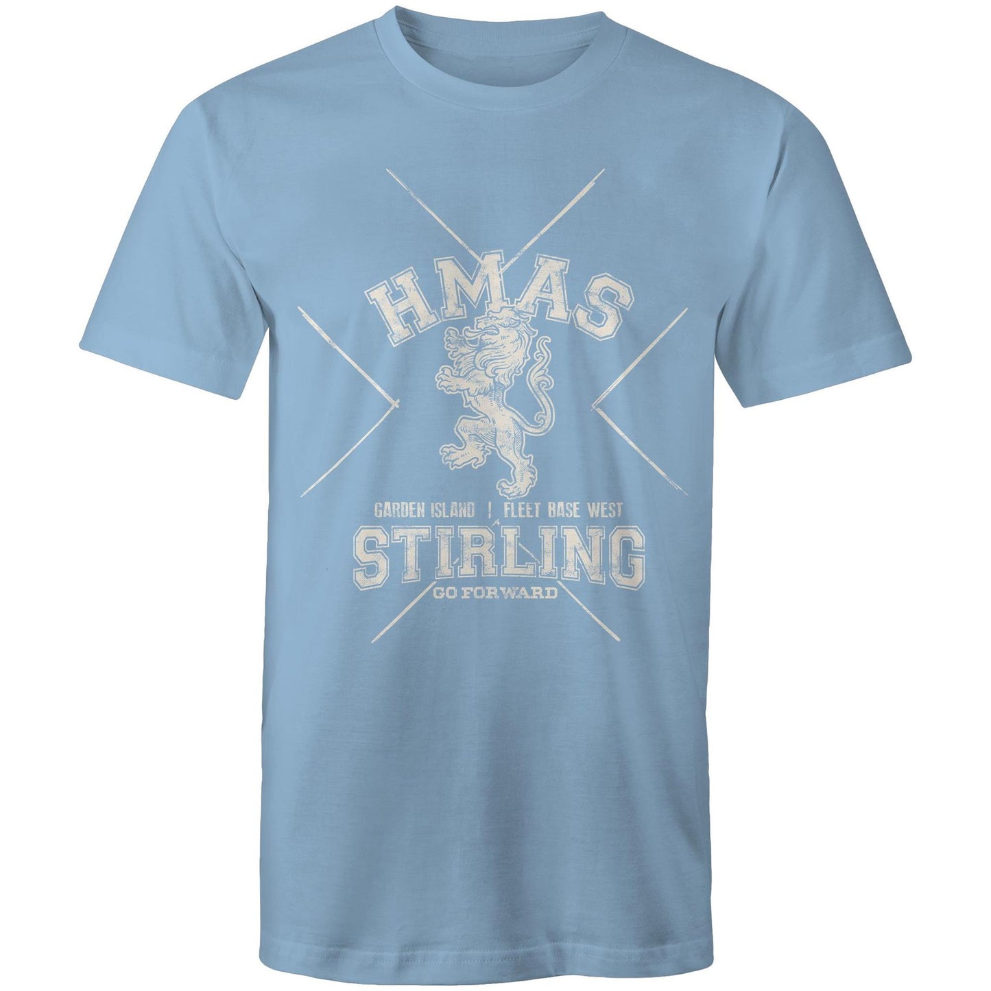 HMAS Stirling Men's T-shirt (style Alpha, white)