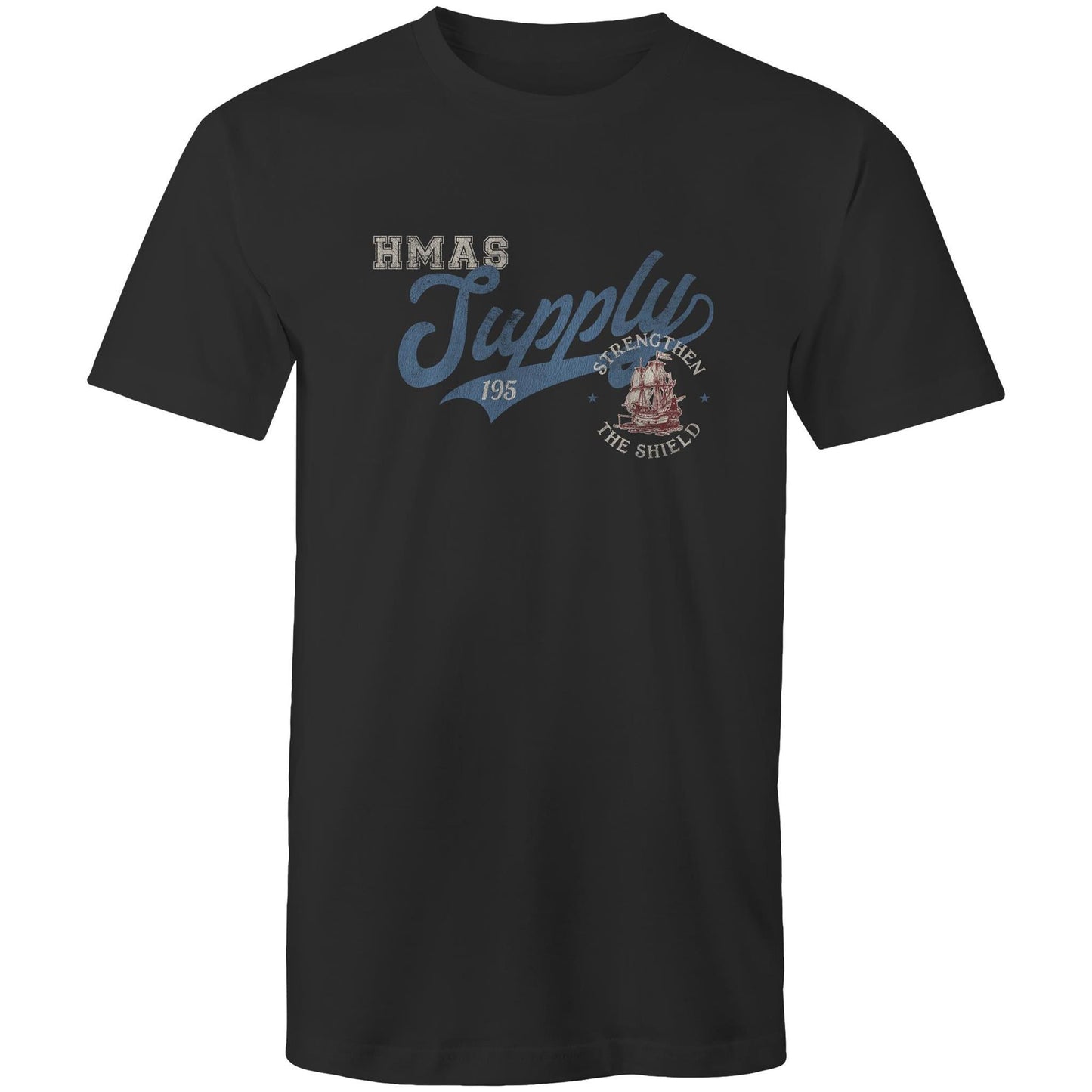 HMAS Supply AOR195 Men's T-shirt (style Bravo)