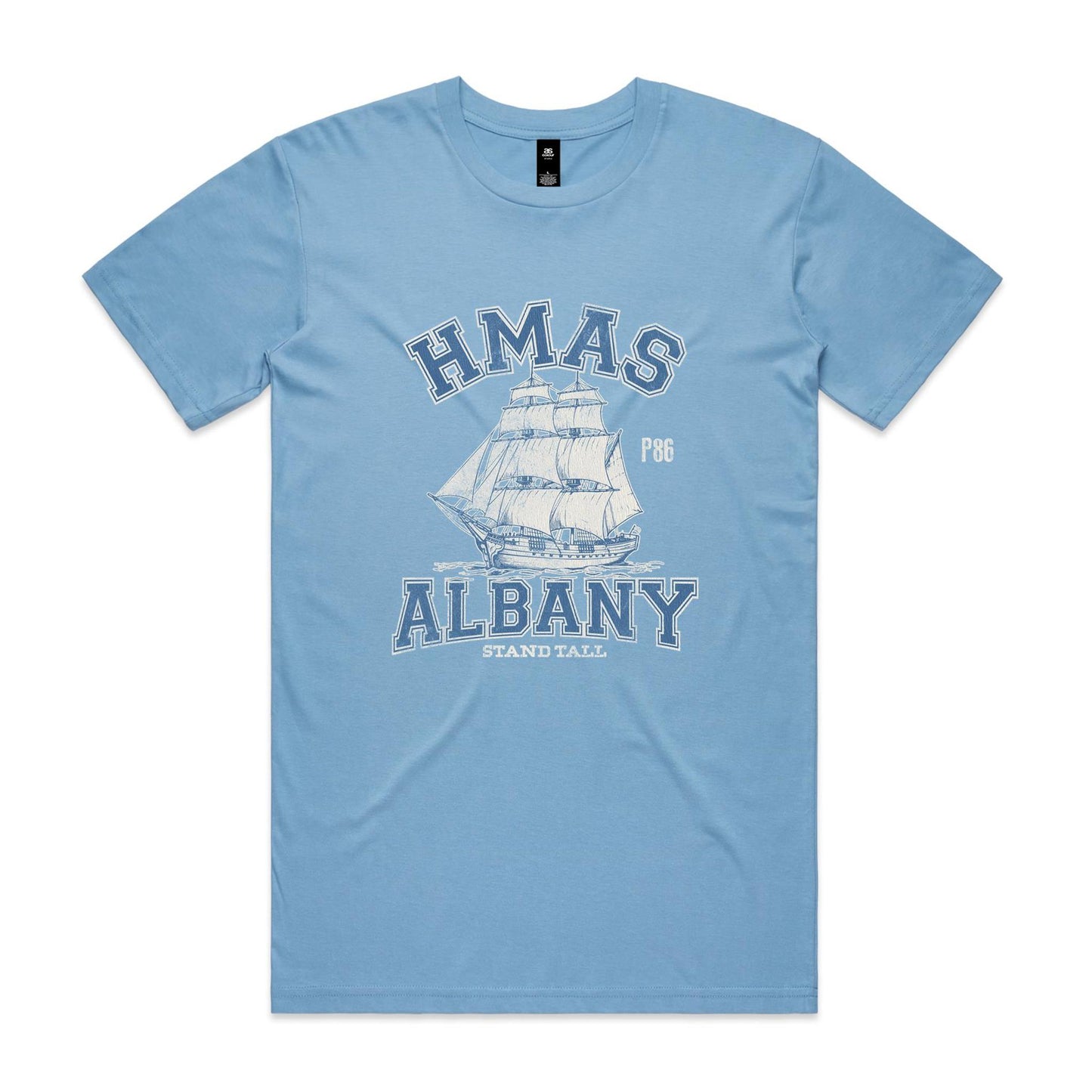 HMAS Albany P86 Men's T-shirt (style Alpha, colour)