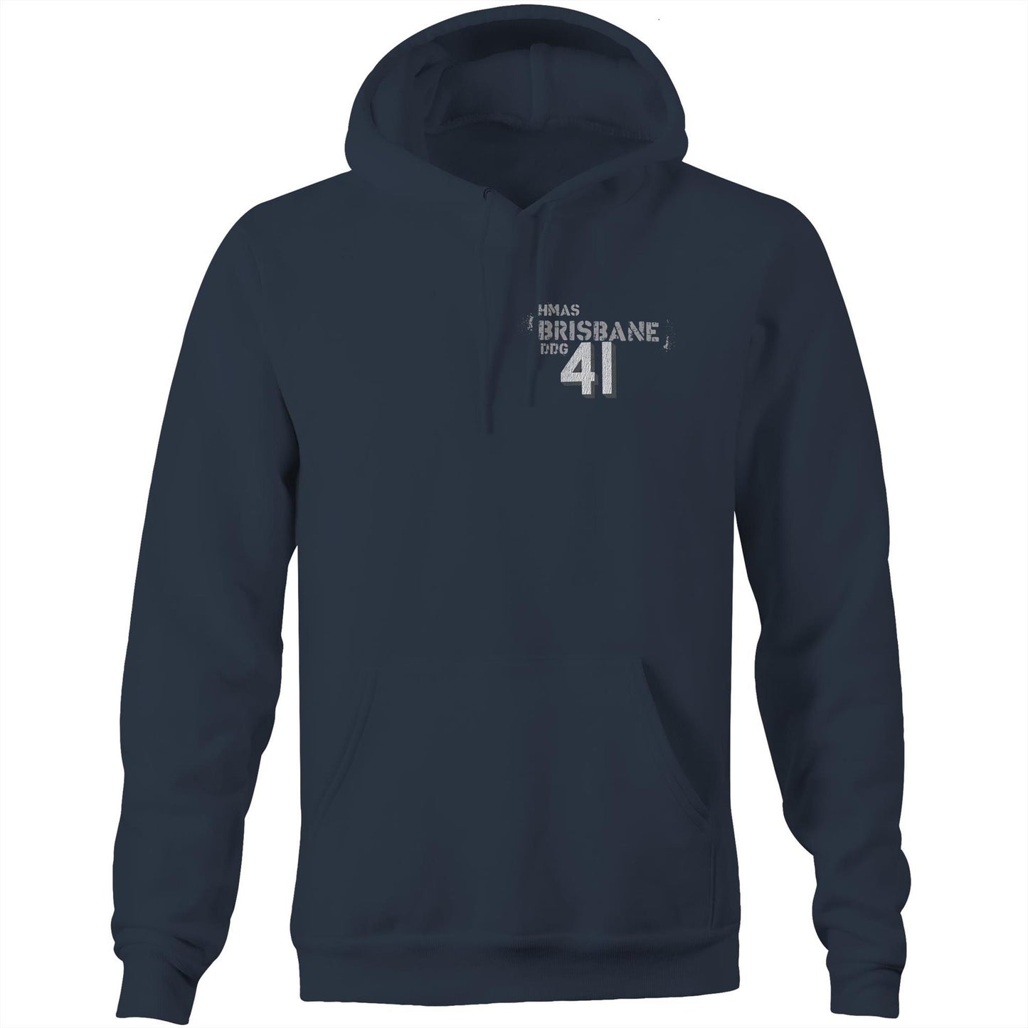 HMAS Brisbane (III) DDG41 Men's Hoodie (style Delta)