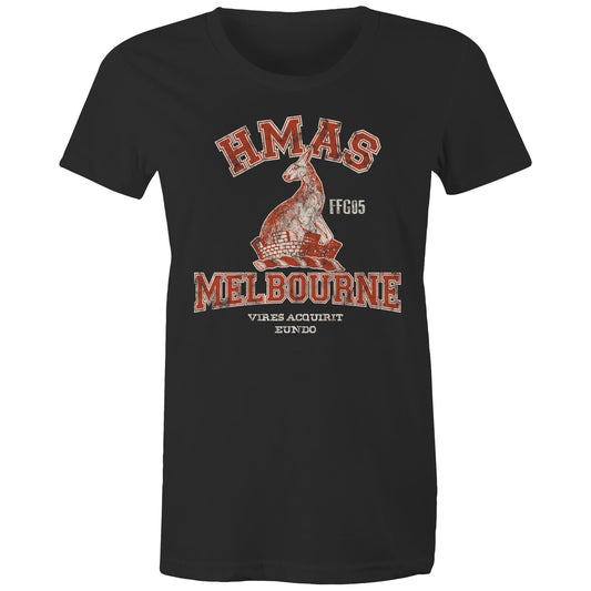 HMAS Melbourne (III) FFG05 Women's T-shirt (style Alpha, colour)