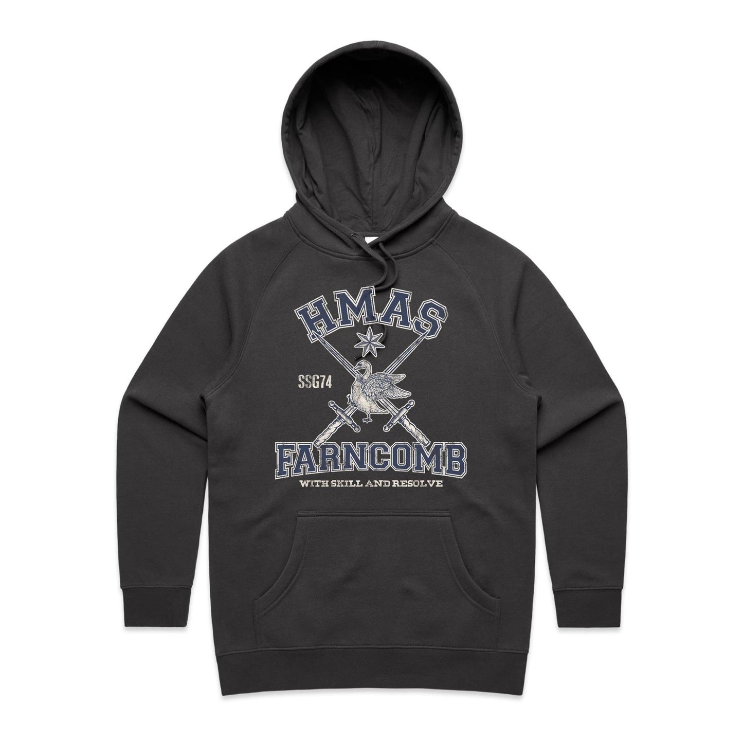 HMAS Farncomb SSG74 Women's Hoodie (style Alpha)