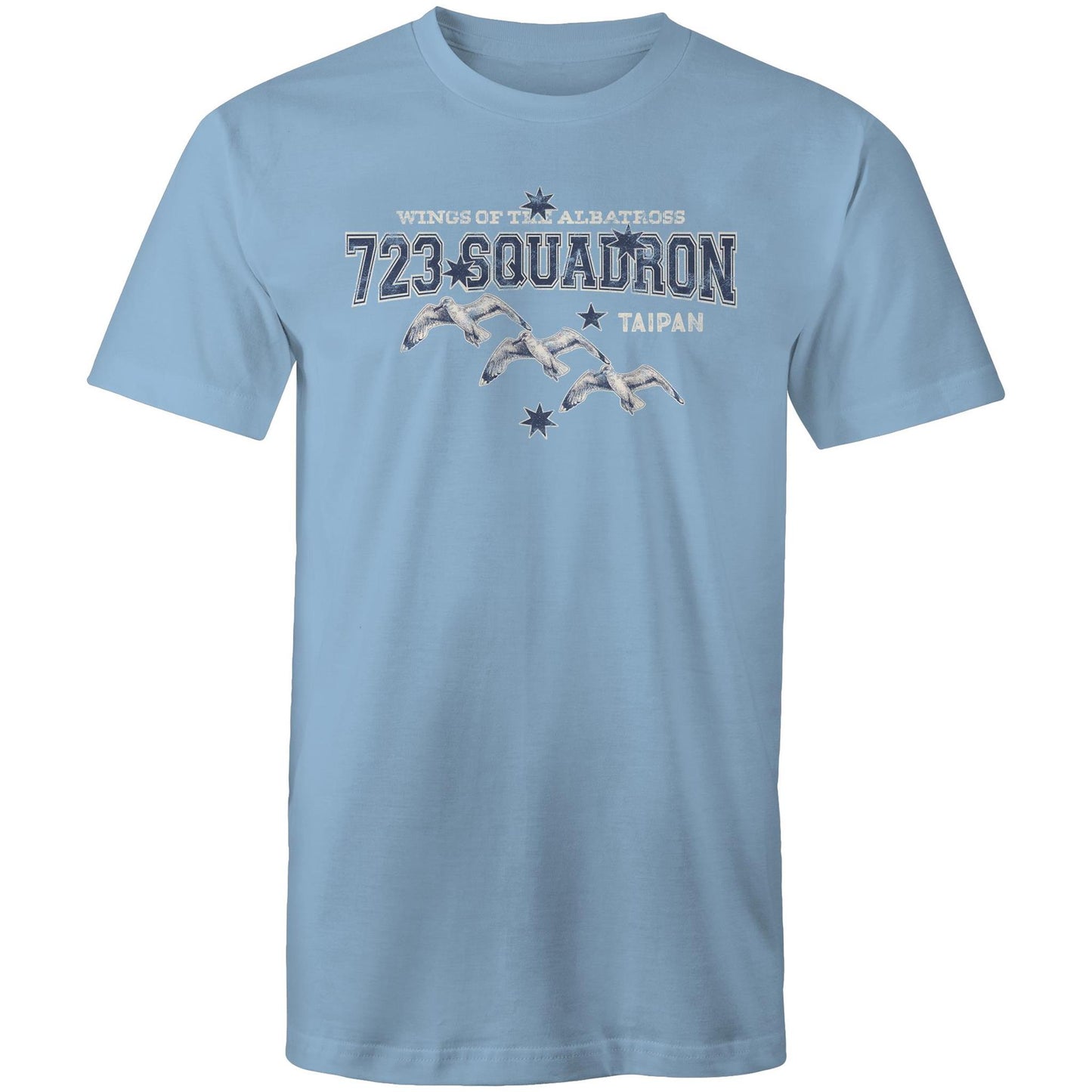 723 Squadron Men's T-shirt (style Alpha, blue)